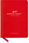 Keel's Simple Diary Premier Volume (rouge)