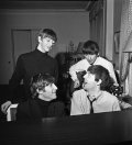 Harry Benson, Beatles composing, Paris 1964