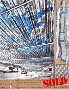 ce christo und jeanne-claude art A2 sold2