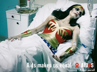 TBWA/Paris for Aides, 2005