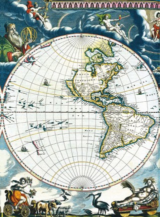 World Map (detail)