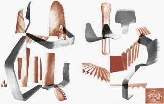 A feature on Charles Eames' molded plywood furniture, September 1946