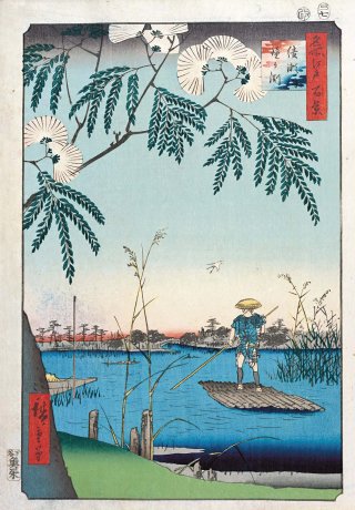 The Ayase River and Kanegafuchi, 7-1857