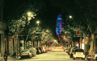 Jean Nouvel by Jean Nouvel. Complete Works 1970-2008 Torre Agbar, Barcelona, Spain, 1999–2005. Photo (c) Philippe Ruault