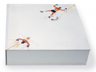 GOAT Both the "Champ's Edition" and the "Collector's Edition" of GOAT come in a silk-covered box. The iconic 1966 photo "Ali vs Williams" by Neil Leifer was recently awarded the title "Greatest Sporting Image of All Time" by <em>The Observer magazine</em>, London.