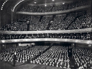 Burton Holmes Travelogues, The Greatest Traveler of His Time Burton Holmes Onstage at the Central Music Hall, Chicago, 1937