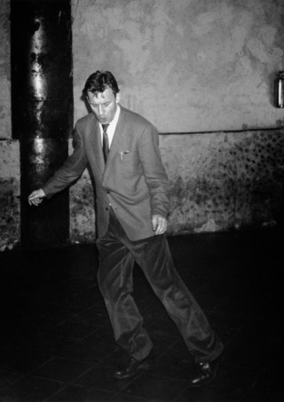 Martin Kippenberger, 1988. Foto: Andrea Stappert