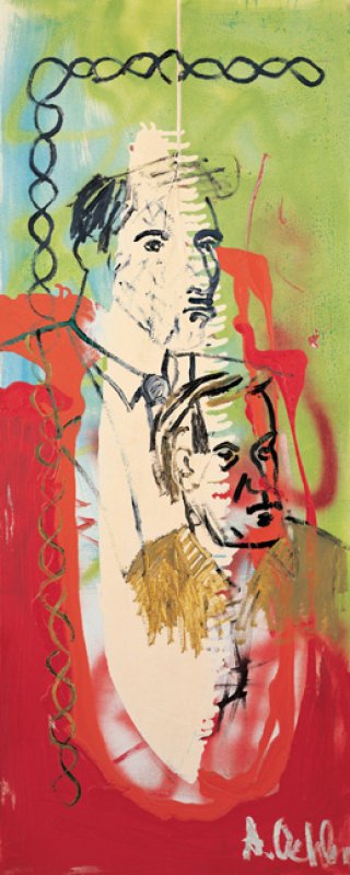 artin Kippenberger / Albert Oehlen: <em>Untitled</em>, 1984