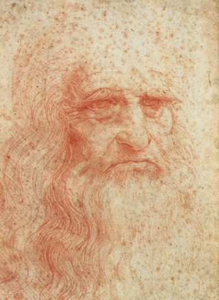 Leonardo (?), Head of a Bearded Man (so-called Self-portrait), c. 1510&ndash;1515 (?)