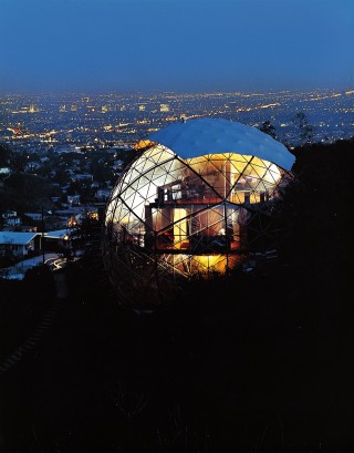 Bernard Judge, Judge Residence ("The Dome"), Hollywood Hills, California, USA, 1960. (c) Julius Shulman.