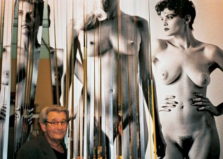 Helmut Newton at the Frankfurt Bookfair, 1999