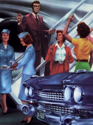 <em>Buddy Holly</em>. Hey, what happened? One moment I was in Lubbock, Texas, and I had bad teeth, bad eyes and sang with my nostrils and adenoids, hiccoughing and whining. Everyone said I was crazy, so I left and came to New York, an I met a man who straightened my teeth, gave me new glasses, dressed me up real Italian sharp. Next he called me Buddy Holly, and what kind of name is that? Then he sent me out on tour, and put me on TV, and now I'm a Rock'n'Roll star. I like it. Everywhere I go, girls scream at me, boys ask for my autograph and I ride around in a Cadillac. But sometimes I can't believe it - I remember Lubbock, Texas, and everybody laughing and I ask myself, can it last?