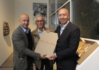 Sam Keller, Christo and Benedikt Taschen