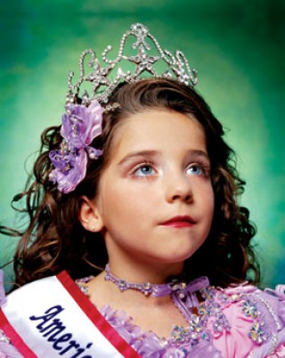 Jewel-Joy Stevens, America's Little Yankee Miss, 2003.<br /> (c) A. Serrano
