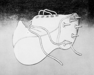 Taschen Collection Konrad Klapheck, Sports shoe, 1968