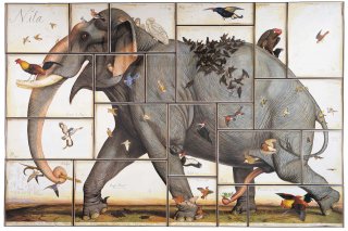 Walton Ford: Pancha Tantra Nila, 2000