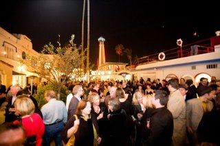 General View of Atmosphere at The Crossroads of the World. TASCHEN Los Angeles Book Launch. <em>Photo by Martha Adams</em>