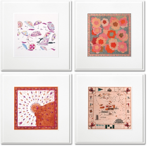 ce pucci all prints framed