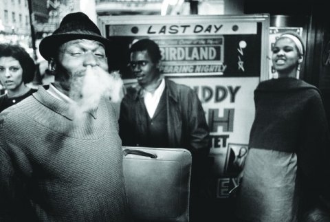 William Claxton: Drummer Elvin Jones