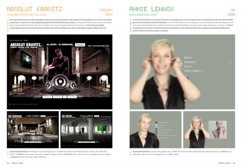 Web Design: Music Sites 1