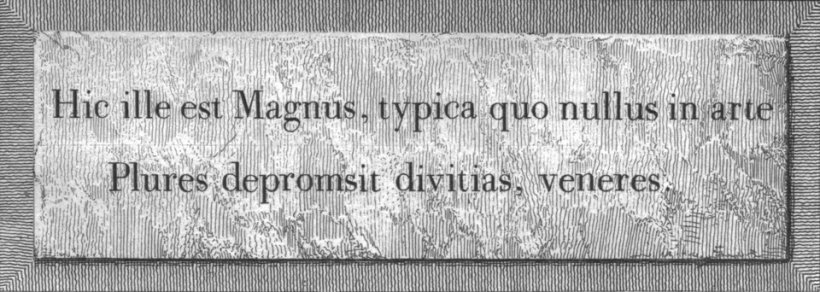Bodoni. Manual de tipografía – Manuale tipografico (1818)