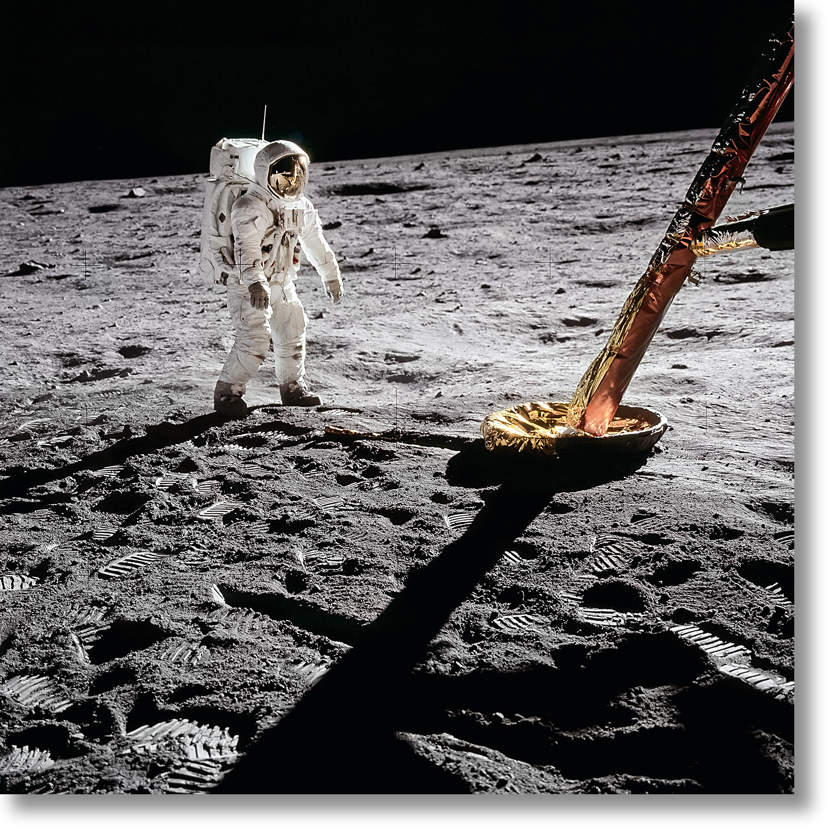 NASA Astronaut Edwin Aldrin Mondflug APOLLO 11 Juli 1969 Poster Bild 100x70cm