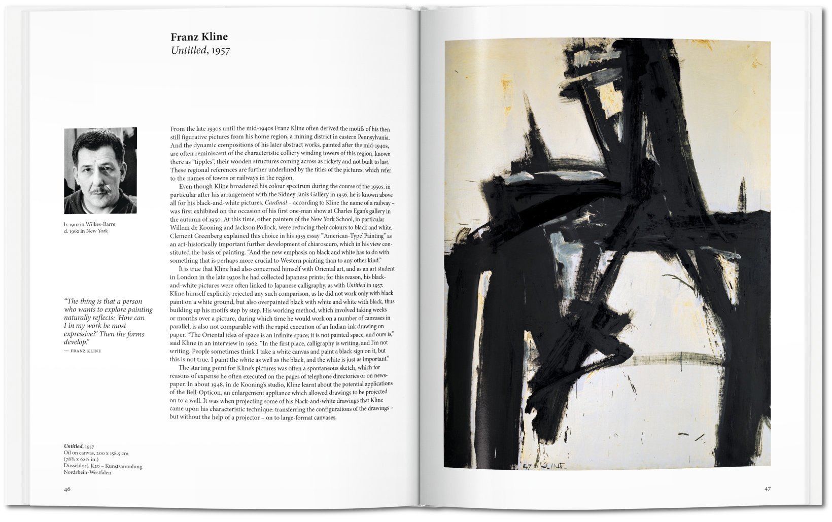 Painterly gestures Abstract Expressionism. TASCHEN Books