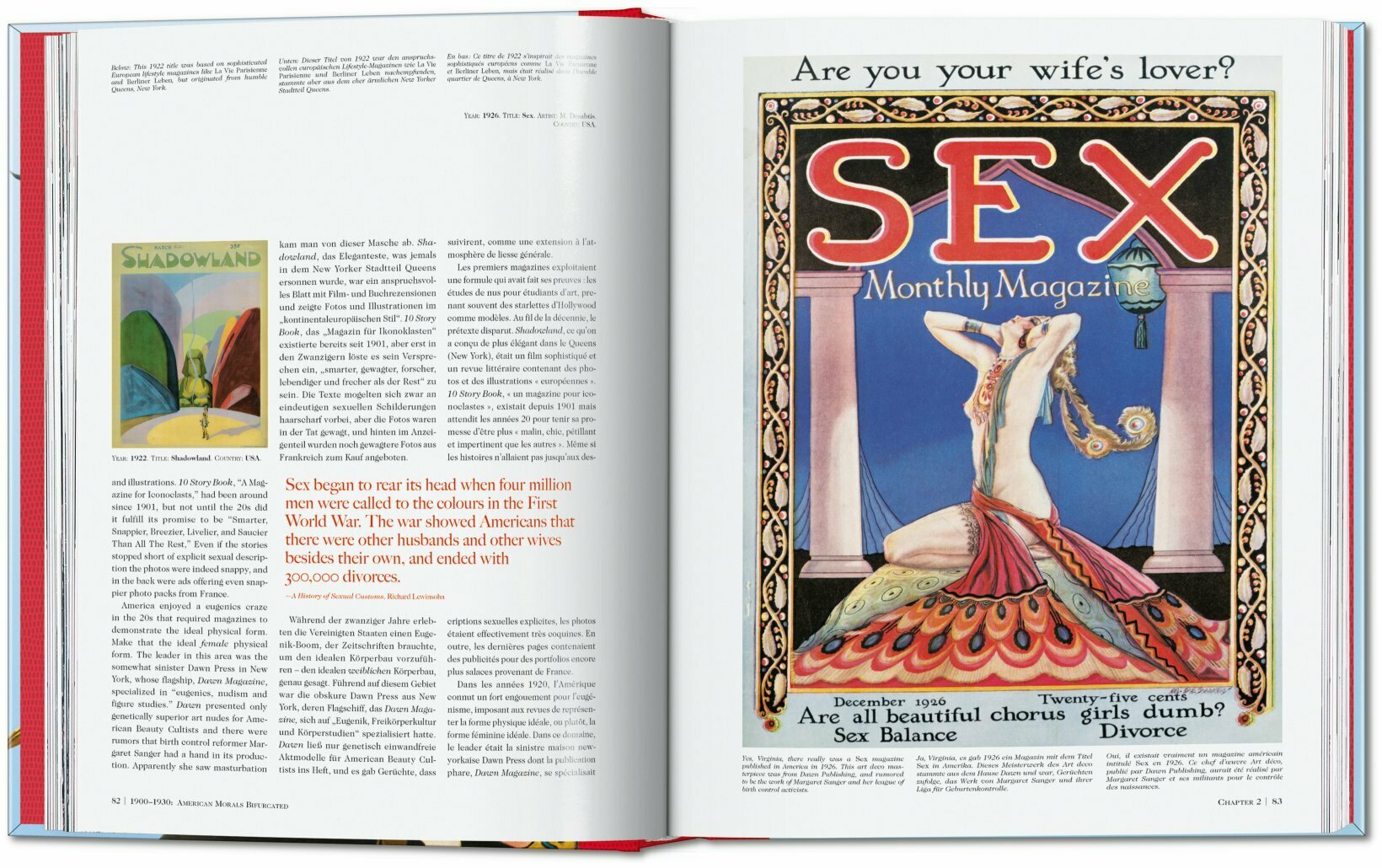 Dian Hanson’s The History of Men’s Magazines. Vol. 1 From 1900 to