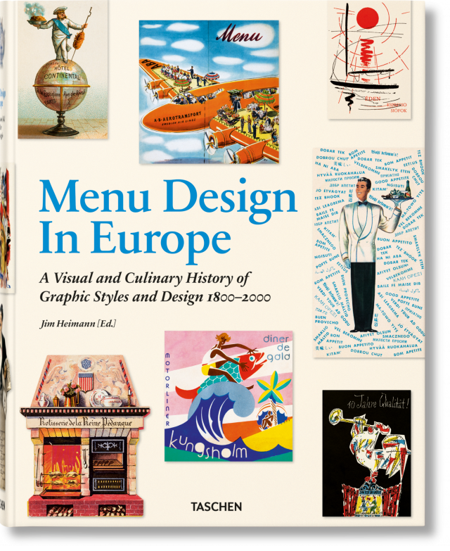 Menu Design in Europe Éditions TASCHEN