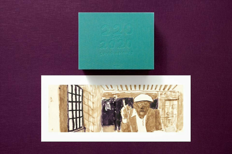 David Hockney. 220 for 2020. Art Edition No. 101–200 ‘Self-Portrait in My Living Room’ - image 1